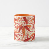 William Morris Bamboo Print, Mandarin Orange Tasse (Zentrum)