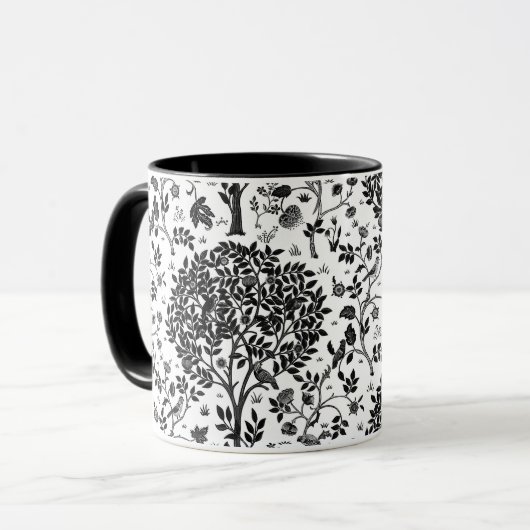 William Morris-Baum des Leben-Musters, des Tasse (Vorderseite Links)