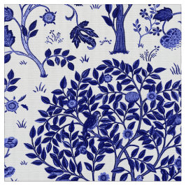 William Morris-Baum des Lebens, des Kobalt-Blaus Stoff
