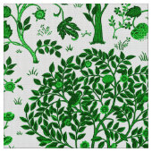 William Morris-Baum des Lebens, des Smaragdgrüns Stoff (Nahaufnahme)