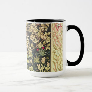 William Morris Baum des Lebens Florale Vintage Kun Tasse