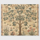 William Morris Baum des Lebens Geschenkpapier (Flach)