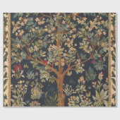 William Morris - Baum des Lebens Original Geschenkpapier (Flach)