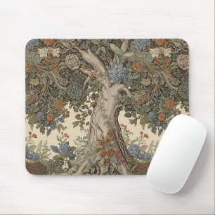 William Morris Baum des Lebens Vintage Pre-Raphael Mousepad