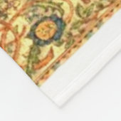 William Morris - Baum des Lebensmusters Fleecedecke (Ecke)