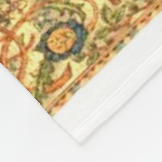 William Morris - Baum des Lebensmusters Fleecedecke (Ecke)