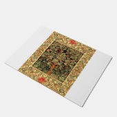 William Morris - Baum des Lebensmusters Fußmatte (Schrägansicht)