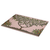 William Morris Baum-Fries-Floral-Tapete Schneidebrett (Ecke)