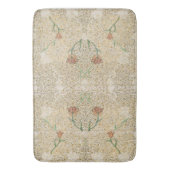 William * Morris Beige Antike Tulpe Badematte (Vorderseite Vertikal)