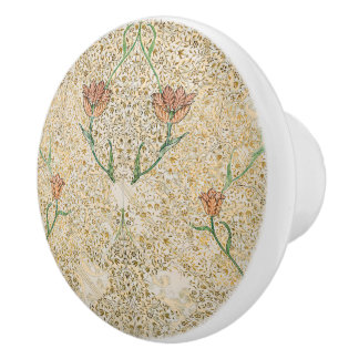 William * Morris Beige Antike Tulpe Keramikknauf