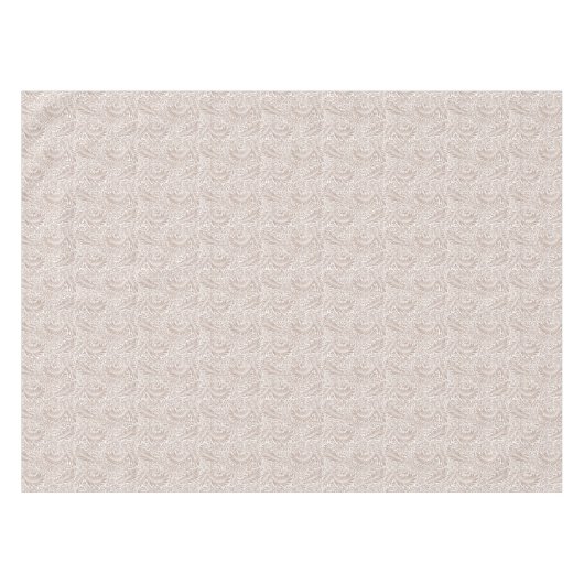 William Morris Beige Larkspur Pattern Tischdecke (Vorderseite (Horizontal))