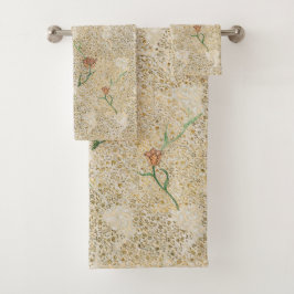 William * Morris Beige Vintag Tulip Badhandtuch Set