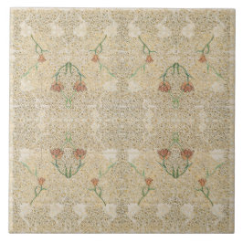 William * Morris Beige Vintag Tulip Fliese
