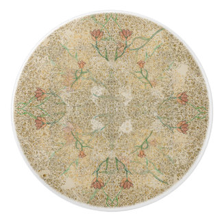 William * Morris Beige Vintage Tulip II Keramikknauf