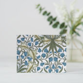 William Morris bell Blume harebell Postkarte (Stehend Vorderseite)
