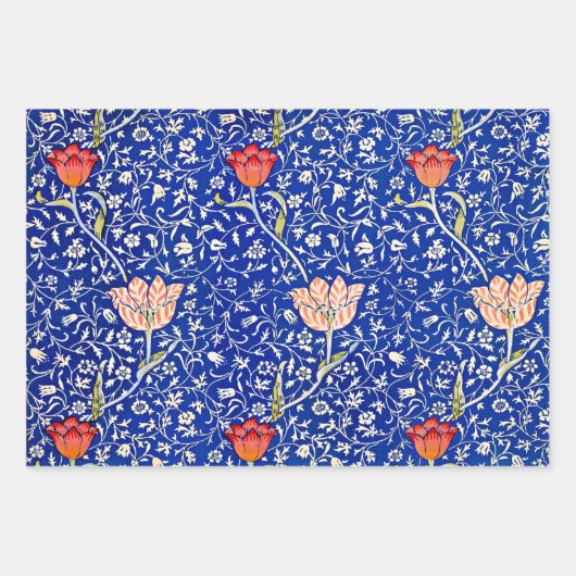 William Morris berühmte Muster Geschenkpapier Set (Vorderseite 3)