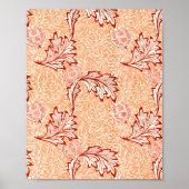 William Morris' berühmtes Apple-Muster Poster (Vorne)