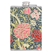William Morris' berühmtes Cray-Muster Flachmann (Rückseite)