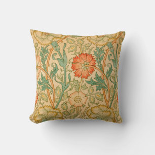 William Morris berühmtes Muster Pink and Rose Kissen