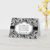 William Morris Berühmtes Zitat Schöne Zuhause Karte (Gelbe Blume)