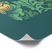 William Morris 'Bird and Anemone Chintz' Poster (Ecke)