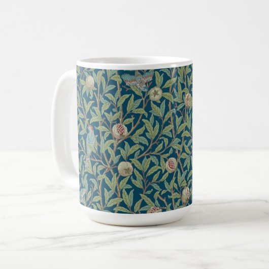 William Morris "Bird and Pomegranate"  Kaffeetasse (Vorderseite Links)