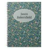 William Morris "Bird and Pomegranate" Personalized Notizblock (Vorderseite)