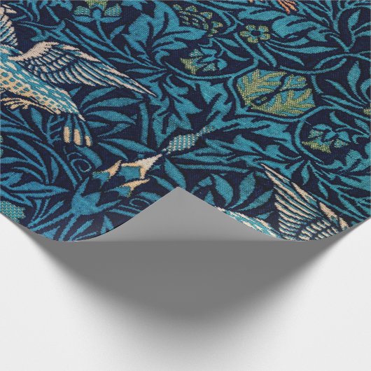 William Morris bird Art Geschenkpapier (Ecke)