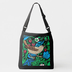 William Morris Bird & Blume Tile Tragetaschen Mit Langen Trägern