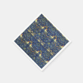 William Morris Bird Pattern Serviette (Ecke)