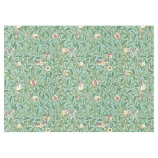 William Morris "Bird & Pomegranate" 3. Tischdecke (Vorderseite (Horizontal))