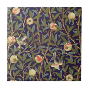William Morris Bird und Pomegranat Fliese
