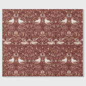 William Morris "Birds" 2 Geschenkpapier (Flach)