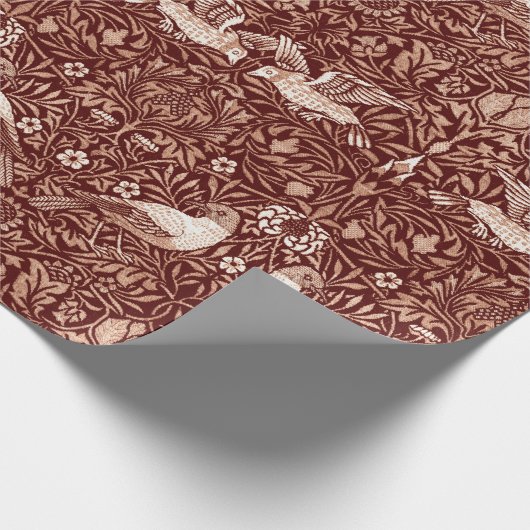 William Morris "Birds" 2 Geschenkpapier (Ecke)