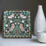 William Morris Birds and Tulips Green Art Nouveau Fliese<br><div class="desc">Willkommen bei CreaTile! Hier finden Sie handgefertigte Fliesen, die ich persönlich gemacht habe und Vintage Keramik und Porzellan Tonziegel, ob gefärbt oder natürlich. Ich habe die Liebe, Fliesen und Keramik Produkte zu entwerfen, in der Hoffnung, Ihnen einen Weg zu geben, Ihre Zuhause in etwas zu verwandeln, das Sie immer wieder...</div>