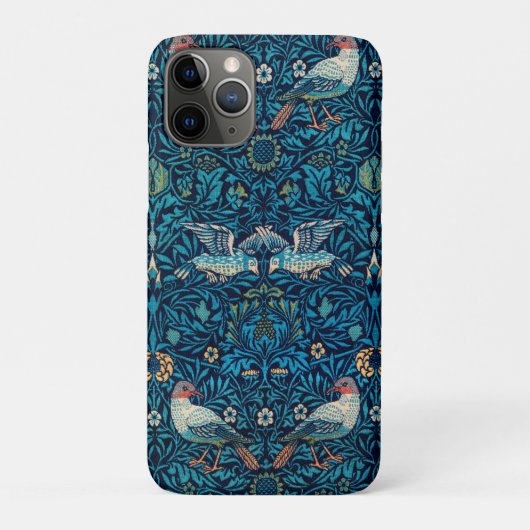 William Morris Birds Art Nouveau Floral Pattern Case-Mate iPhone Hülle (Rückseite)
