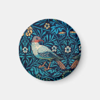 William Morris Birds Art Nouveau Floral Pattern