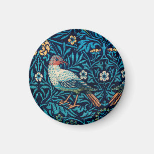 William Morris Birds Art Nouveau Floral Pattern Magnet