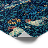 William Morris Birds berühmtes Muster Poster (Ecke)