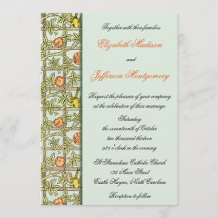 William Morris Birds & Blume Einladung Hochzeit