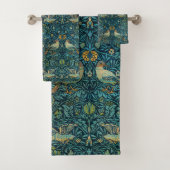 William Morris Birds & Floral Pattern Badhandtuch Set (Insitu)