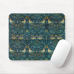 William Morris Birds & Floral Pattern Mousepad