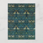 William Morris Birds & Floral Pattern Postkarte (Vorderseite)