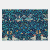 William Morris Birds Geschenkpapier Set (Vorderseite 2)