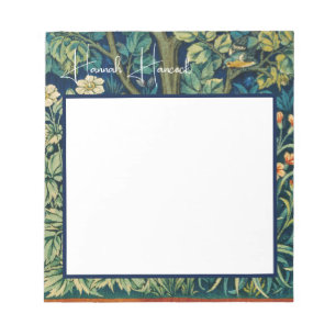 William Morris Birds in einem Baum Notizblock