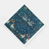 William Morris Birds Serviette (Ecke)
