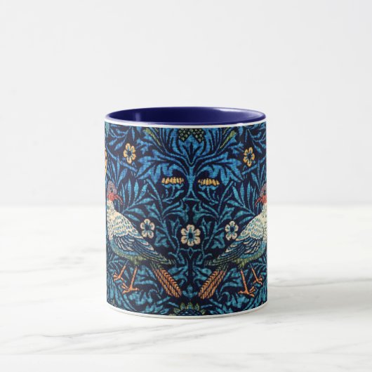 William Morris Birds Textile Pattern Tasse (Zentrum)