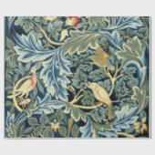 William Morris Birds und Acanthus Geschenkpapier (Flach)