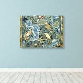 William Morris Birds und Acanthus Leinwanddruck (Insitu (Holzboden))
