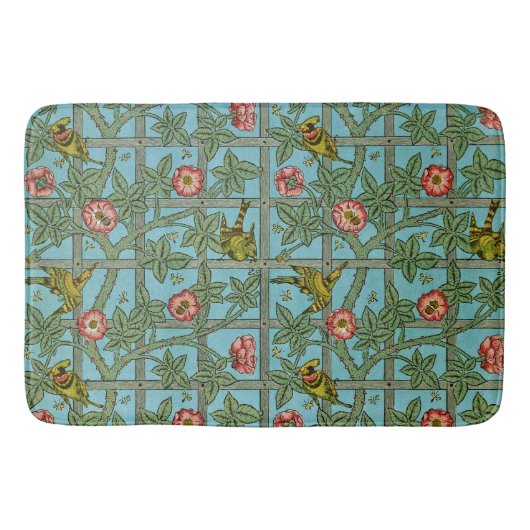 William Morris Birds und Blume Badematte (Vorderseite)